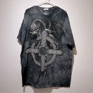 The Mountain Dragon Fantasy T Shirt Excalibur Hotel & Casino 3XL